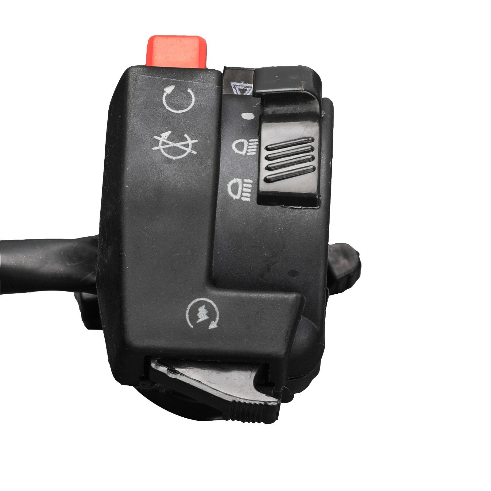 Motorcycle 7/8 handlebar switch, horn, turn signals, headlight start control button