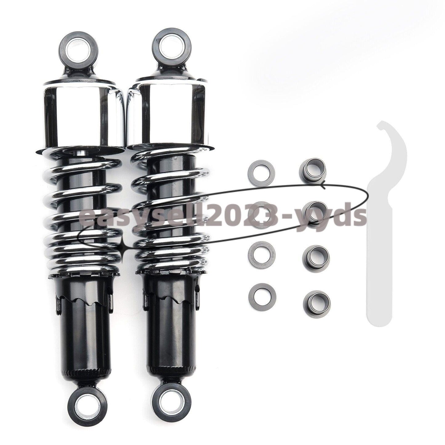 Motorcycle 10.5 267mm Rear Shocks Absorbers Fit for Harley Sportster 883 1200