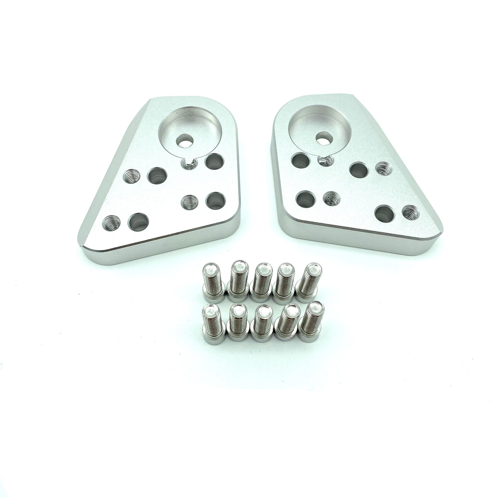 for BMW R1200RT R1150RT R1100RT Silver Motorcycle Accessories Handlebar Riser