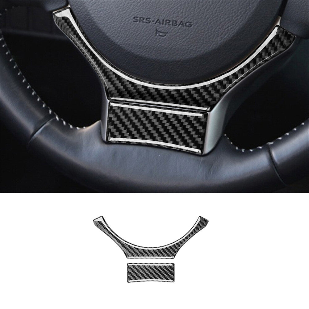 Carbon Fiber Interior Steering Wheel Lower Cover Trim for Lexus CT200h 2011-2017