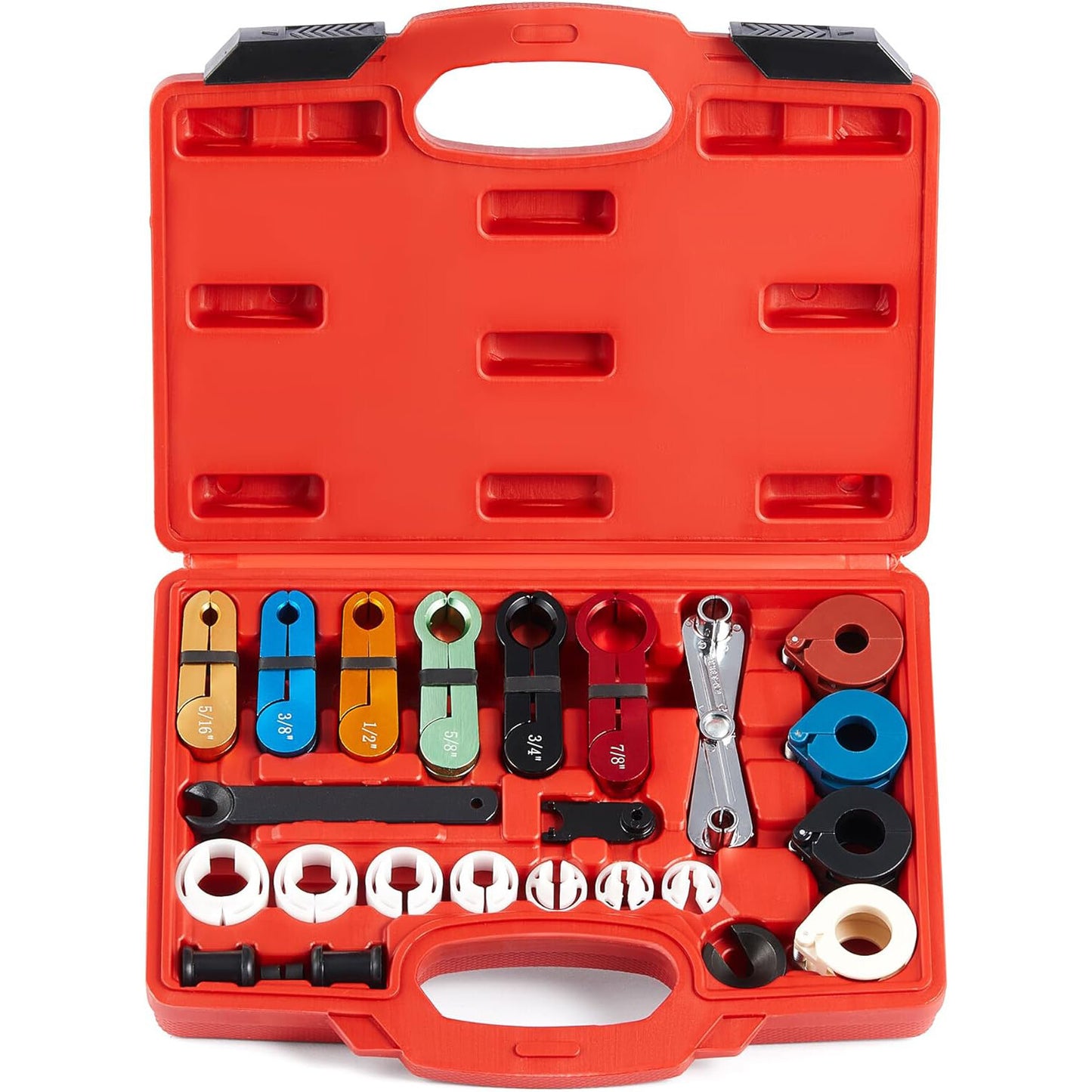 25Pcs A/C Fuel Transmission Oil Cooler Line Disconnect Tool Kit for Ford for Chevy