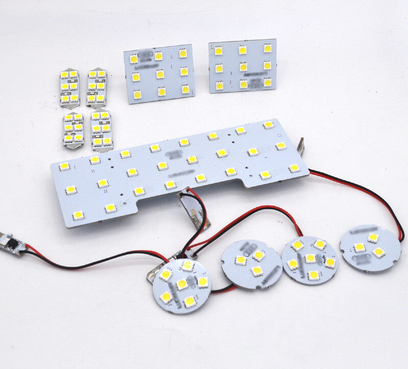 Set 6000k panel LED Interior Dome map Light Kit Bulbs for Audi A4 8k 2008-2016