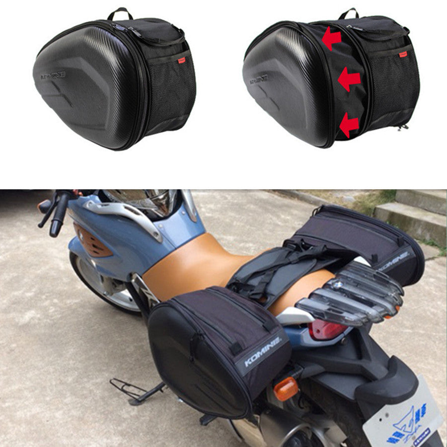2Pcs Saddle Bags Large Size Capacity Motorcycle Saddle Side Box Waterproof Cover