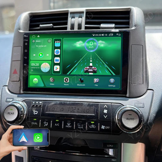 for Toyota for LAND CRUISER PRADO J150 2009-2013 Android 14 Car Radio Stereo Carplay