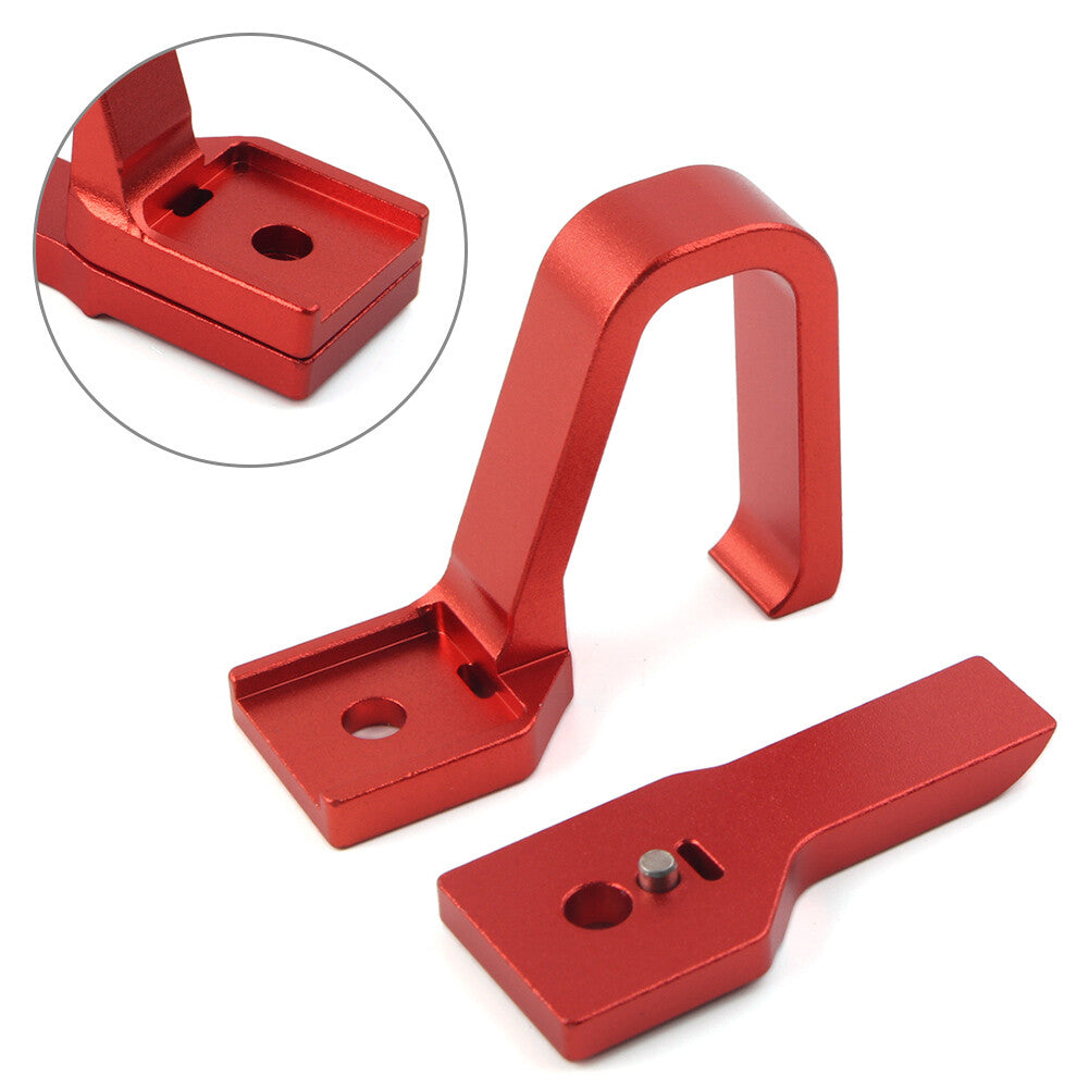 Red Front Brake Cable Clamp Line Guide for Yamaha YZ125 YZ250 YZ250F YZ80