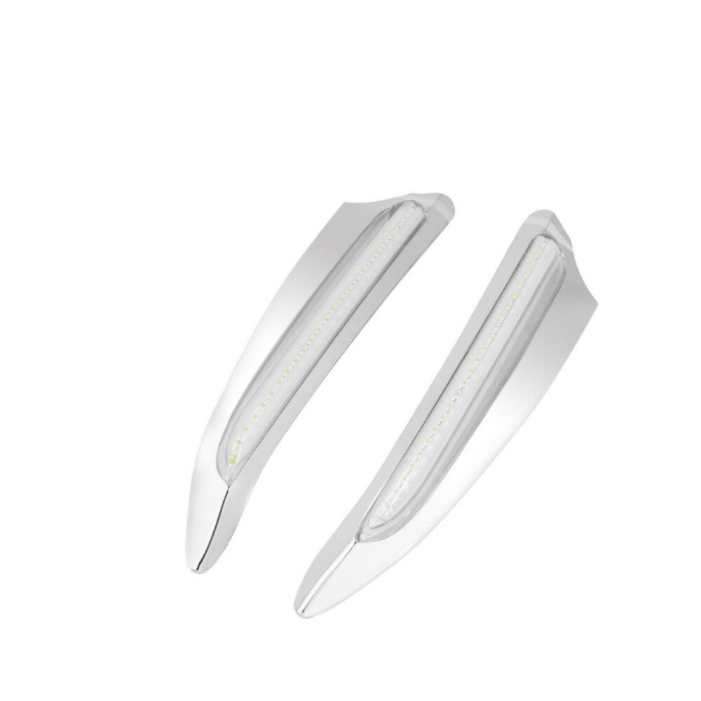 Chrome Front Lighted Vent Trim LED Turn Signal for Honda Goldwing GL1800 2018-UP