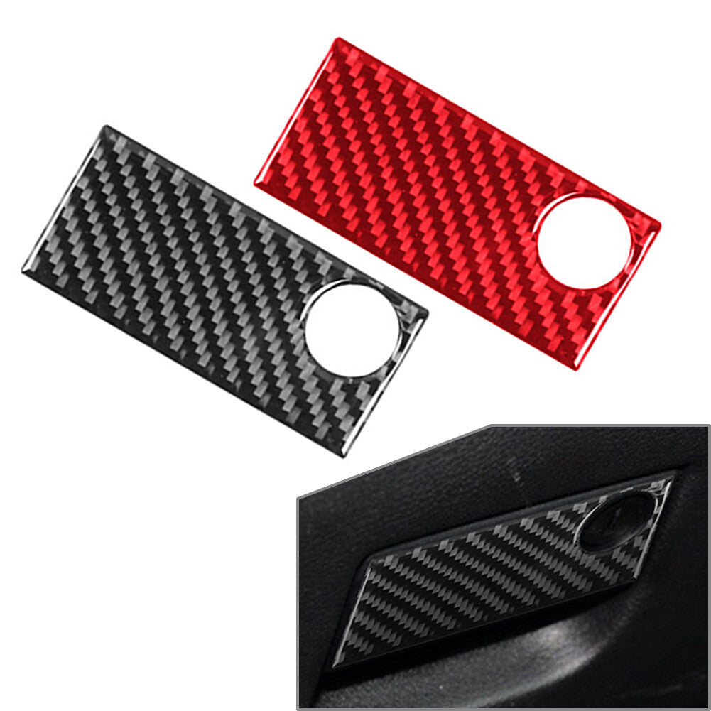 Carbon Fiber Interior Glove Box Handle Cover Trim for Dodge Journey 2011-2018