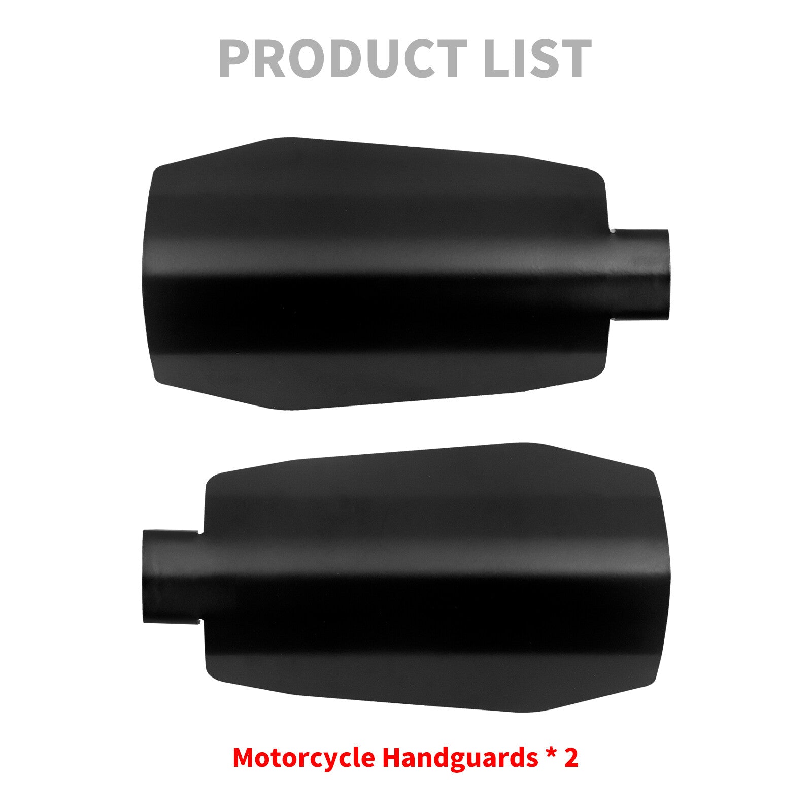 Matte Handle Bar Hand Guard Protector Wind Deflector Shield Cover Fit for Harley