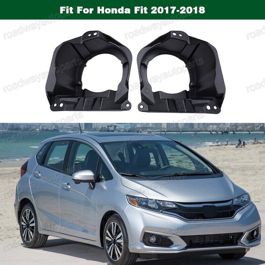 1Pair Front Fog Lamp Light Bracket Support Left Right for Honda Fit 2017-2018