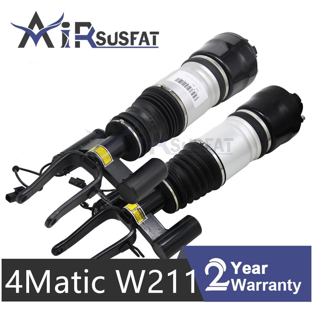 Front Pair Air Suspension Strut For 4Matic for Mercedes W211 E320 E350 E500 E550
