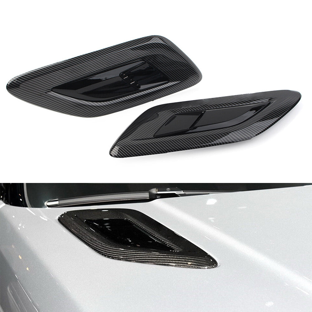 Pair New Version Hood Vent Louver for Land Rover for Range Rover Sport 2014+