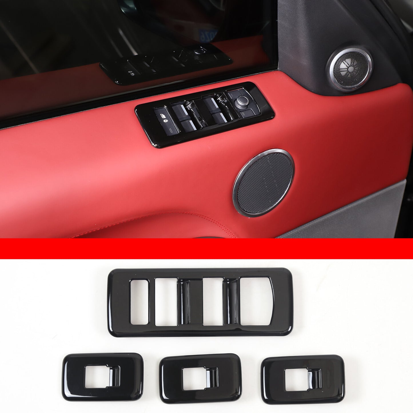 2-Pack Matte Black Rear Triangle Louver Covers for Mazda MX-5 (2016-23)