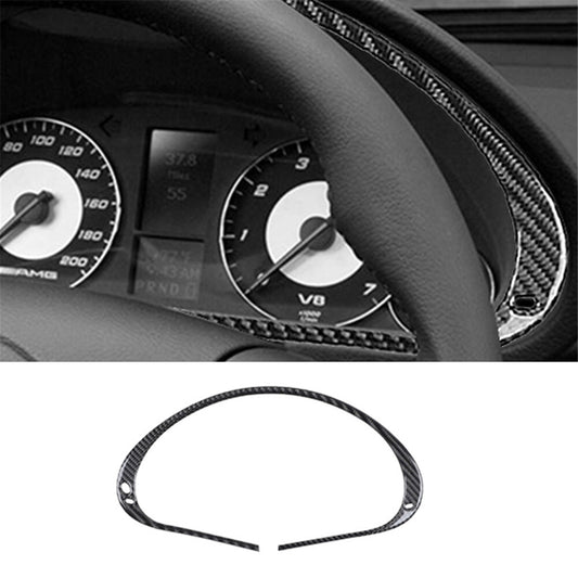 for Benz W203 C-Class 2005-2007 Carbon Fiber Speedometer Trim Type A