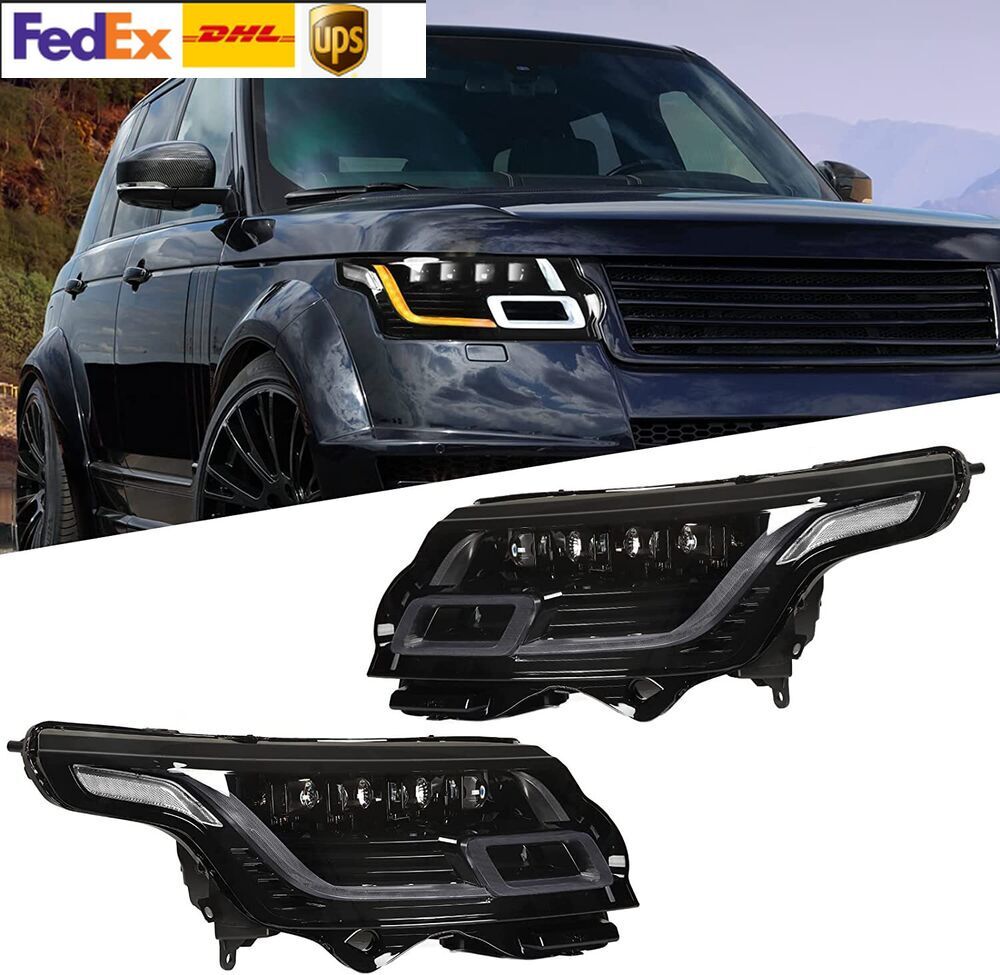 Plug And Play LED Headlight Assembly For LR for Range Rover Vogue L405 2014-2017