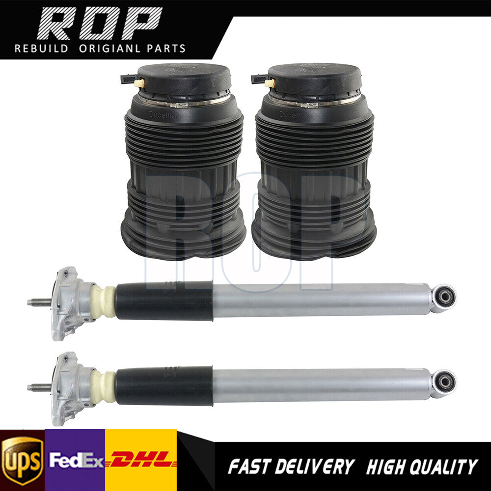 4Pcs Rear Air Suspension Strut Spring Bag for Porsche 970 for Panamera 2010-2016