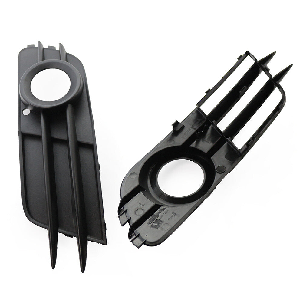 Pair Front Bumper Fog Light Grille for Audi for A6 C7 2012-2015 2014 2013