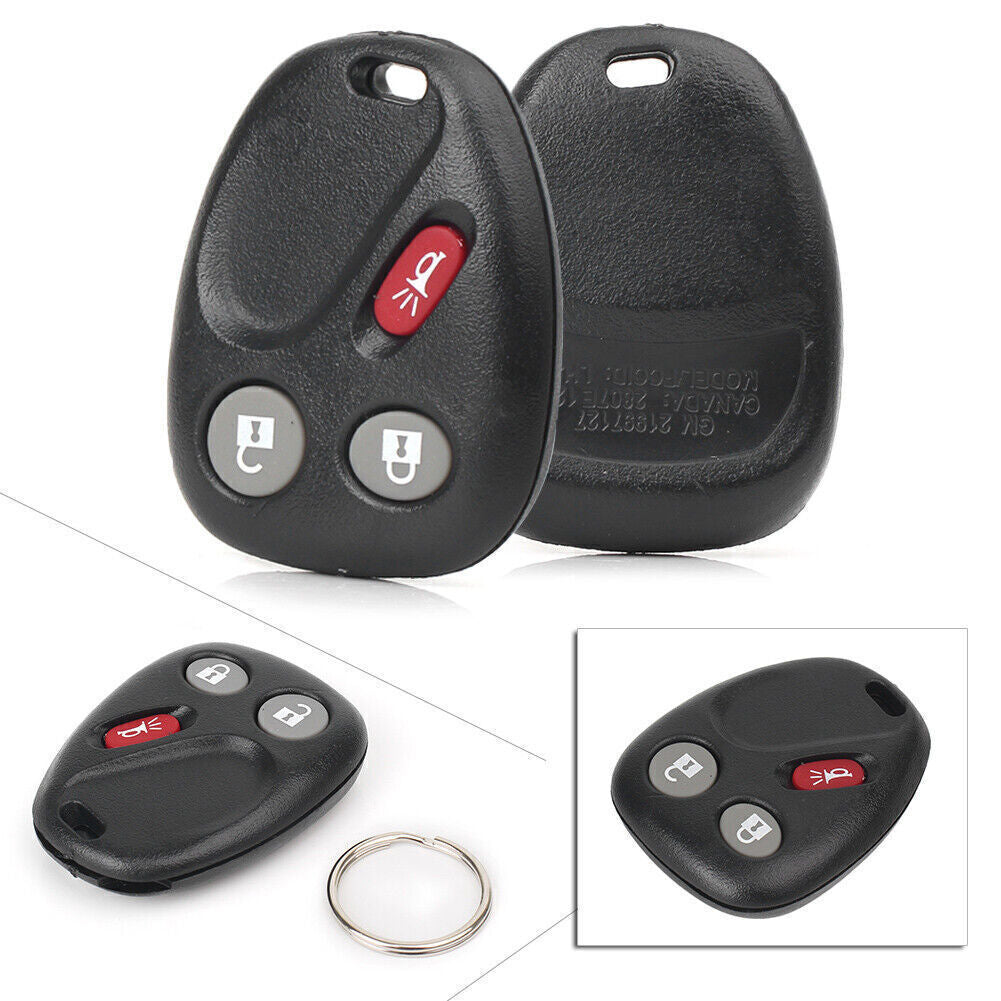 Keyless Remote Key Fob Entry for Tahoe Silverado for Yukon for GMC for Sierra H2 LHJ011 Pair