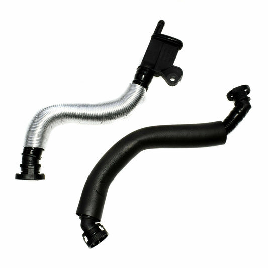 for AUDI for VW for Skoda for Seat 1.8 2.0T 2Pcs Oil-water Separator Vacuum Exhaust Pipes