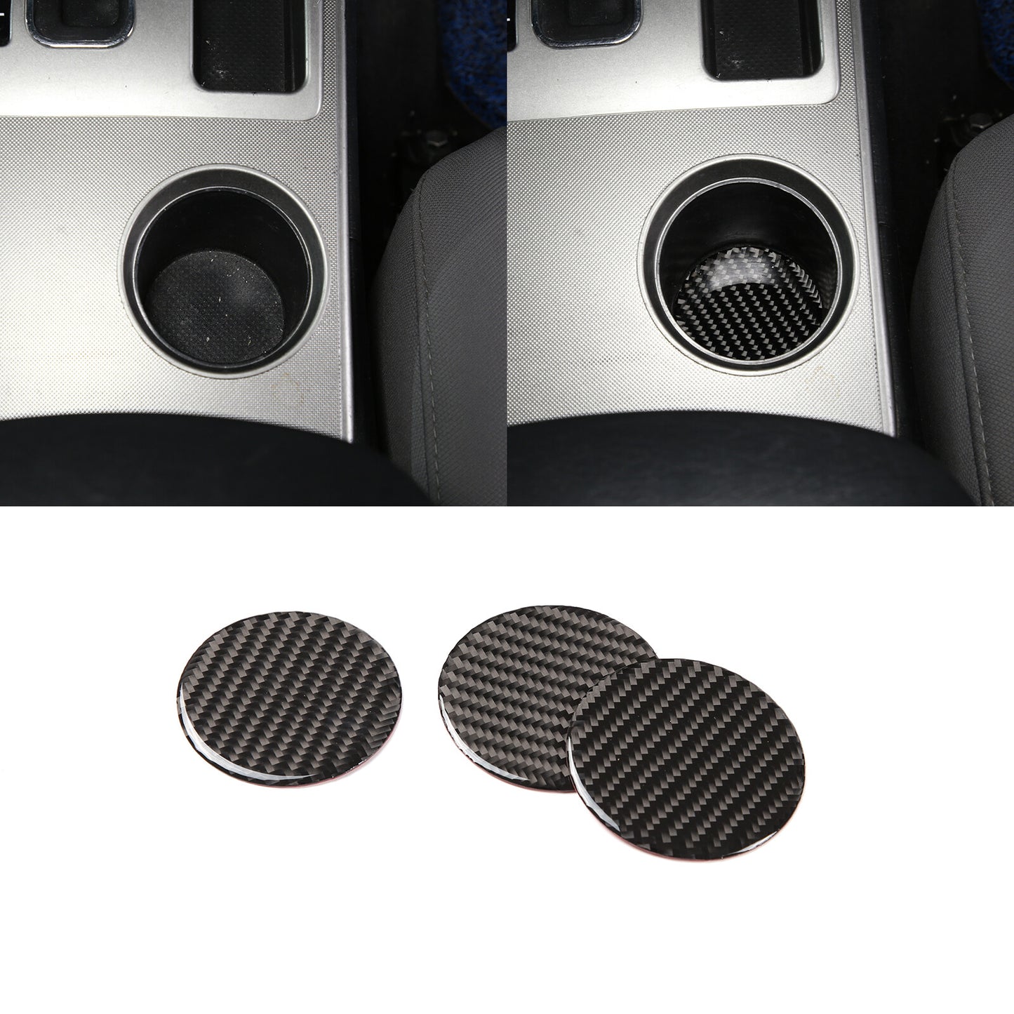 Matte black ABS center control gearshift cover for Corvette C7 2014-2019