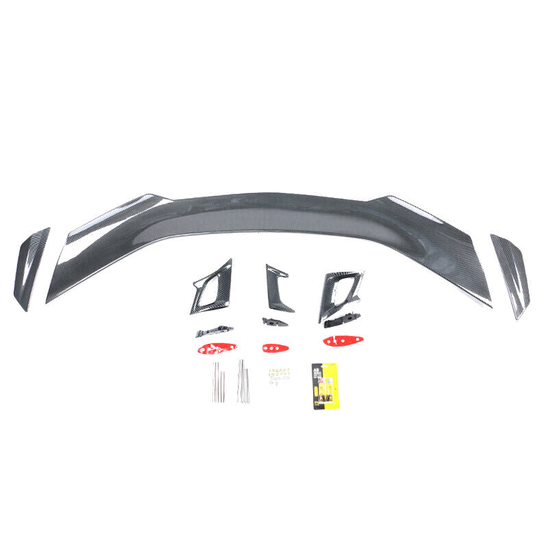 CARBON STYLE FOR 2016-2022 for CHEVY CAMARO ZL1 1LE STYLE REAR TRUNK SPOILER WING