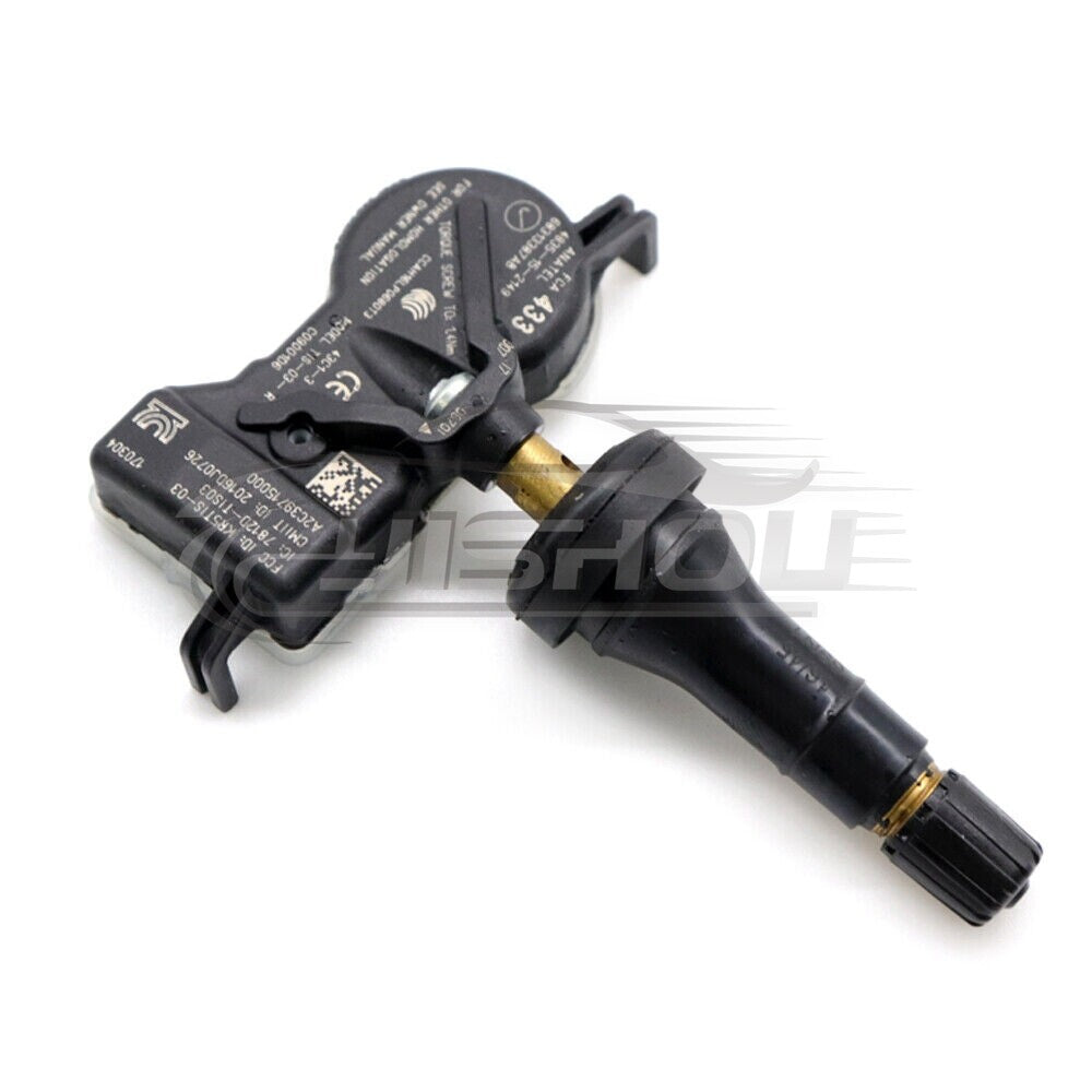 Set of (4) 68105280AF TIRE PRESSURE SENSOR TPMS 433Mhz For 2013-2016 for Dodge Dart