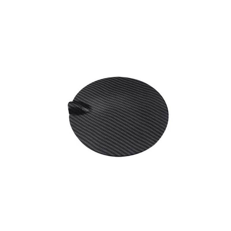 Outside Fuel Oil Tank Cap Cover Trim for Ford Focus Sedan 2012-2018 Carbon Fiber