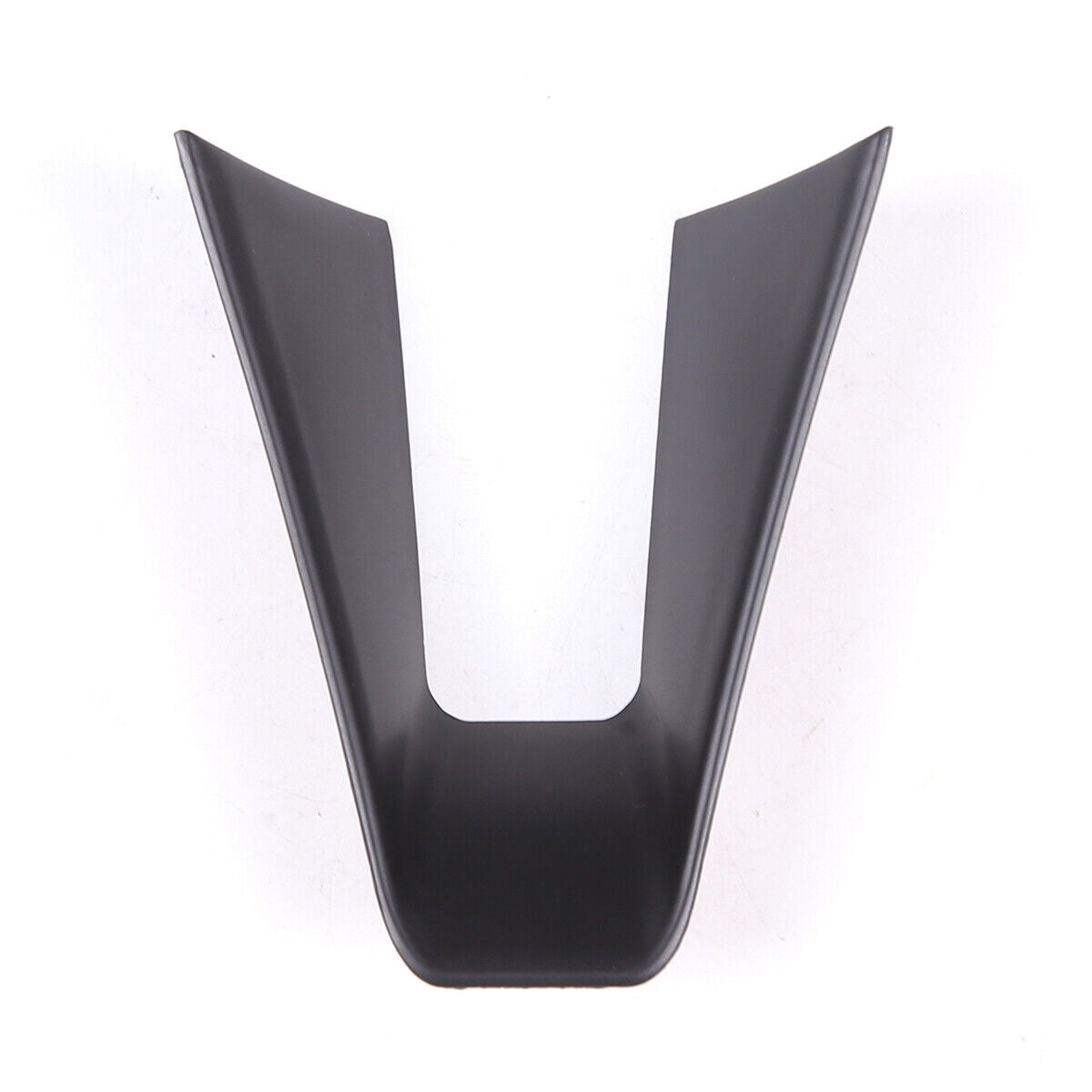 Matte Black Steering Wheel U-Shaped Cover for Alfa Romeo Giulia / for Stelvio 2017-19