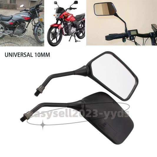 Universal Motorcycle 10mm Rear View Side Mirrors for Honda Hyosung for Yamaha for Ducati