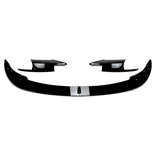 Front Bumper Lip + Side Corner Splitter for BMW 5 Series F10 F11 M5 2011-2017 16