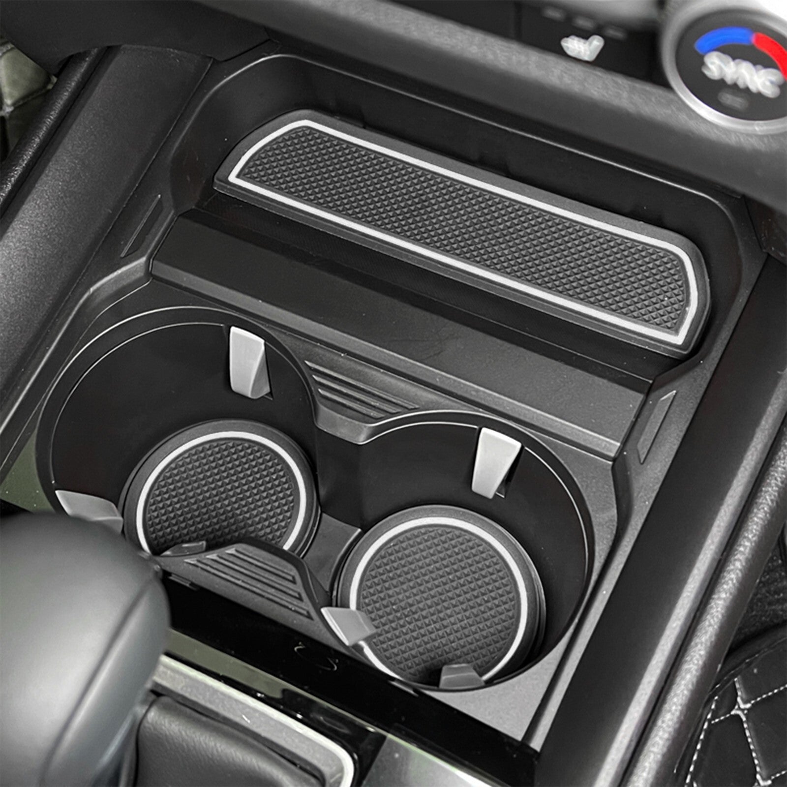 Anti-Slip Gate Slot Cup Mat for Mazda CX-50 Door Pad Interior Accessories White
