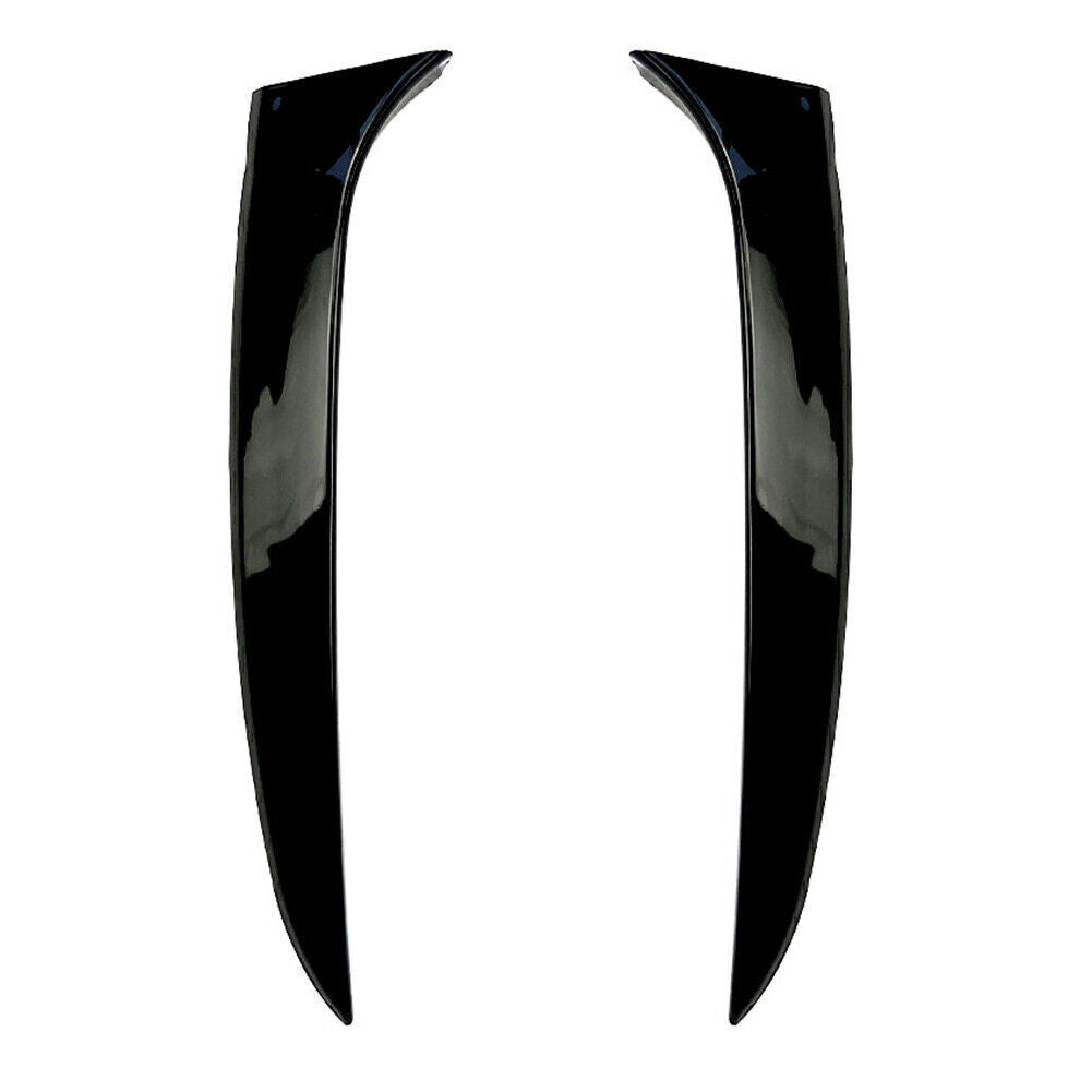 2x Rear Window Spoiler Side Wing Cover Trim Fit for Kia Sportage R 2011-2015 Black