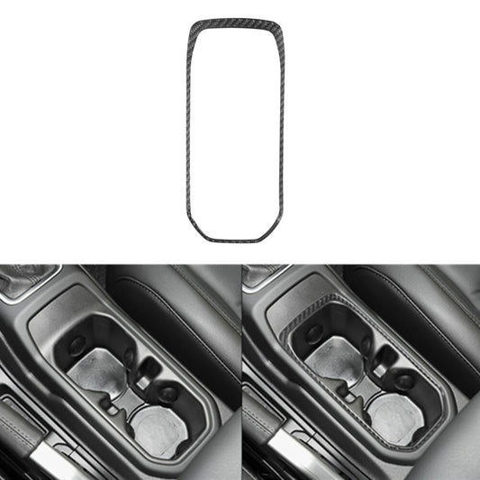 Carbon Fiber Center Cup Holder Frame for Jeep for Wrangler JL 2018+ Gladiator 2020+