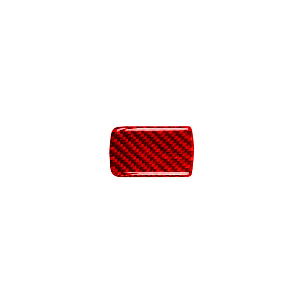 Red carbon fiber glove compartment handle for Volkswagen for Jetta sedan 2011-2014 type B