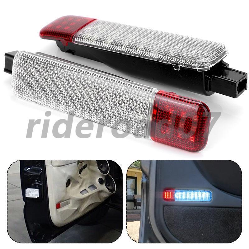 2x Door Panel Courtesy LED Lights For Silverado for Sierra C/K 1500 2500 3500