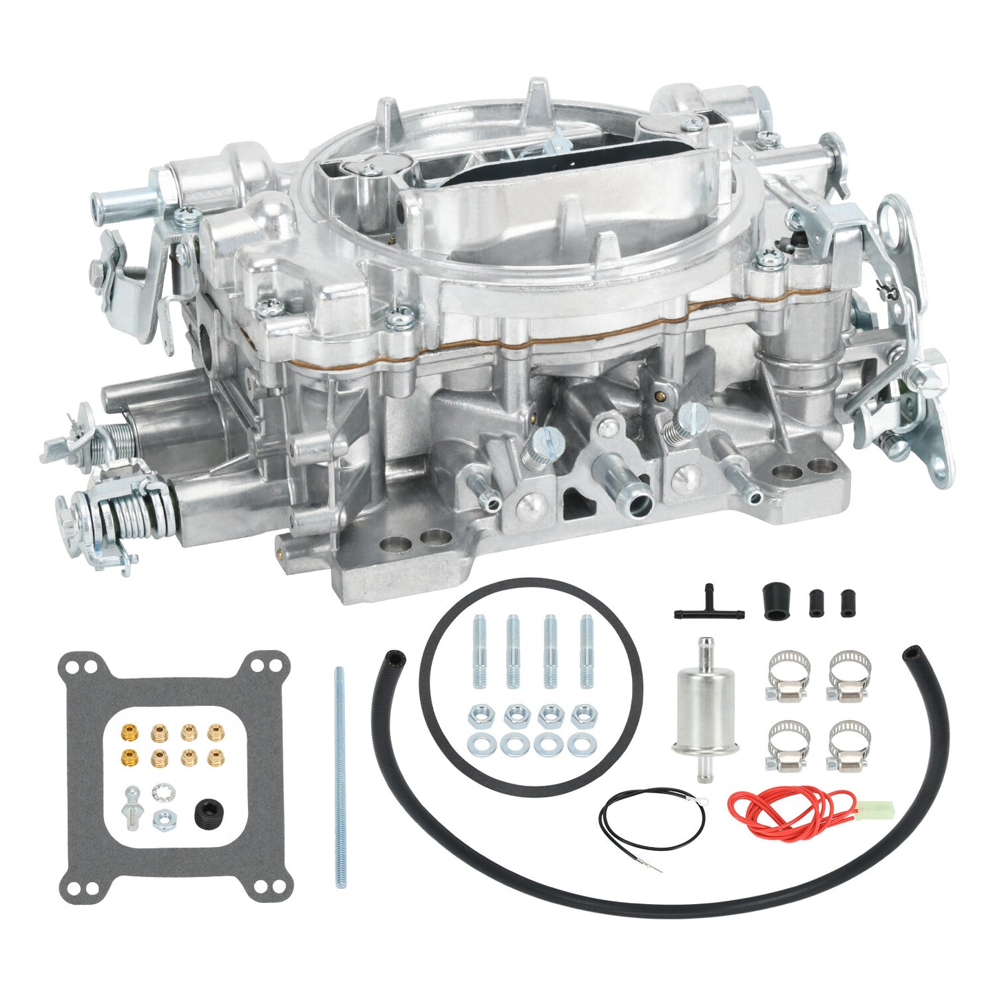 For 1405 Performer 600 CFM 4 Barrel Carburetor, Manual Choke Square Bore