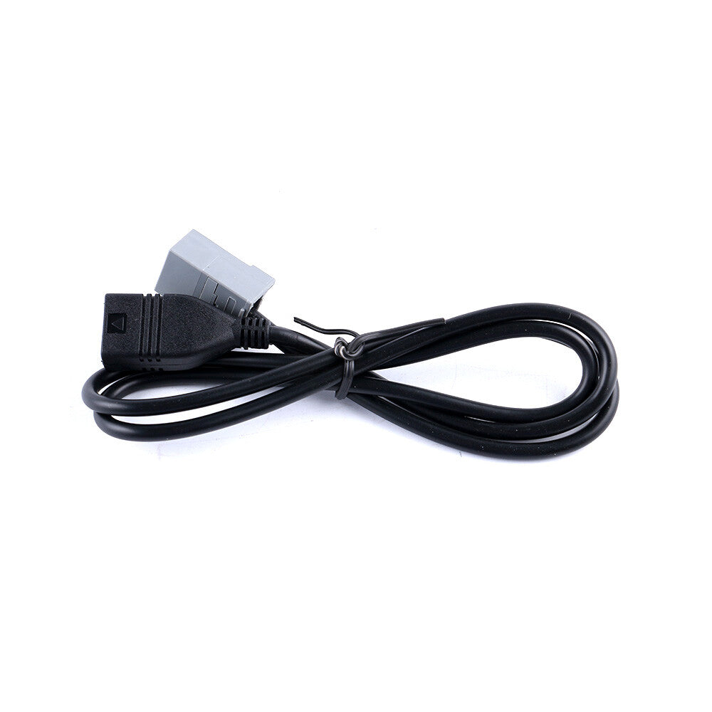 for Honda for Accord for CR-V for Civic Odyssey Interface USB Female Cable AUX Adapter Black