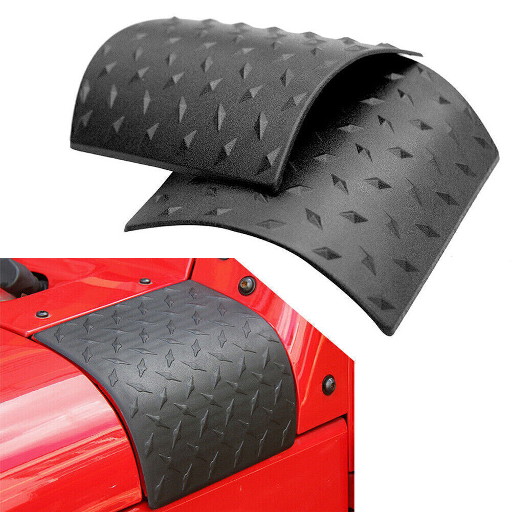 Fit for Jeep for Wrangler JK 2007-17 2X Cowl Body Armor Cover Sport Exterior Accessories