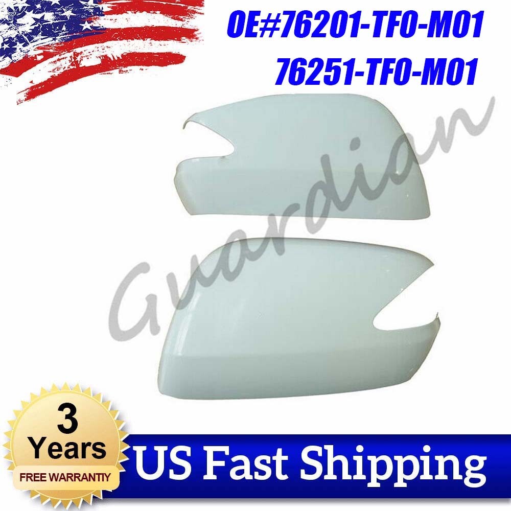 Side mirror housing covers suitable for Honda Fit Jazz 2009 - 2014 10 13