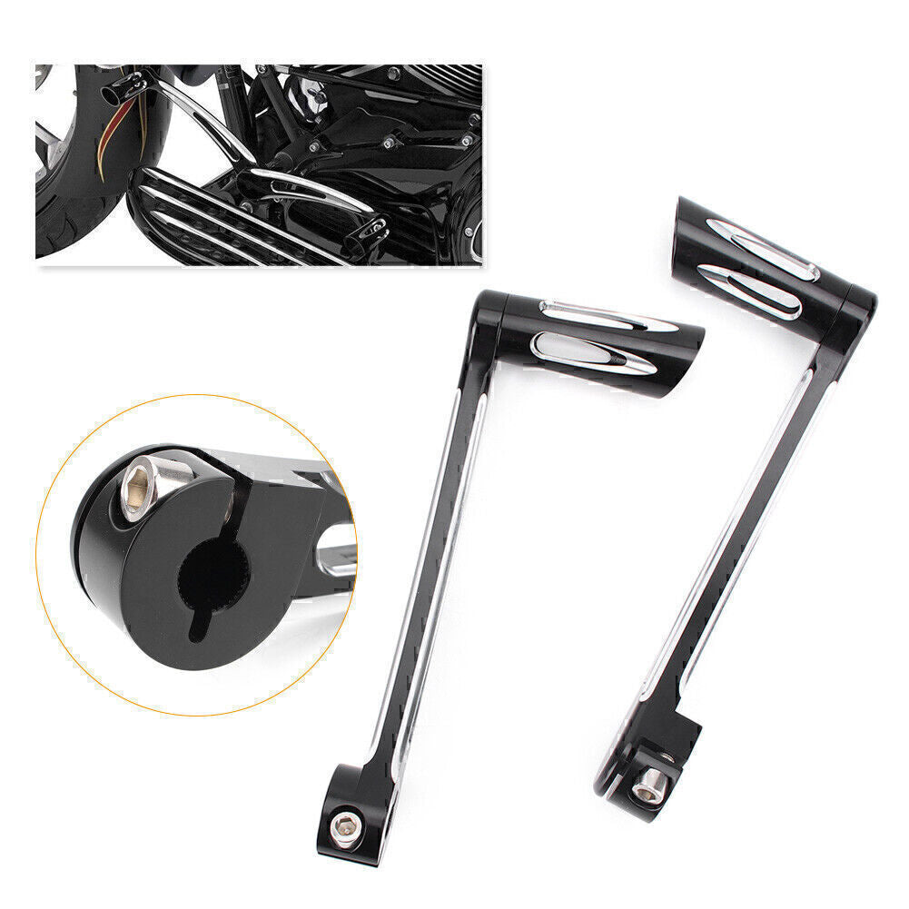 Motor Heel Toe Shift Levers+Shifter Peg Fit for Harley Softail FL Model 1997-2017