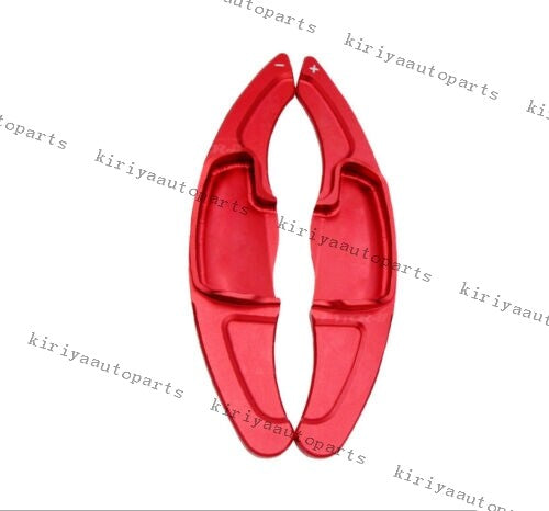Red Aluminum Alloy Steering Wheel Shift Paddle Extension for Acura for RDX 2019-2022