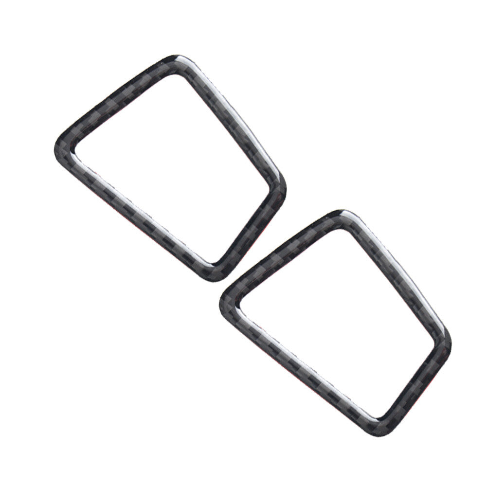 Carbon Fiber Air Vent Outlet Decorative Cover Trim for Ford Explorer 2013-2019