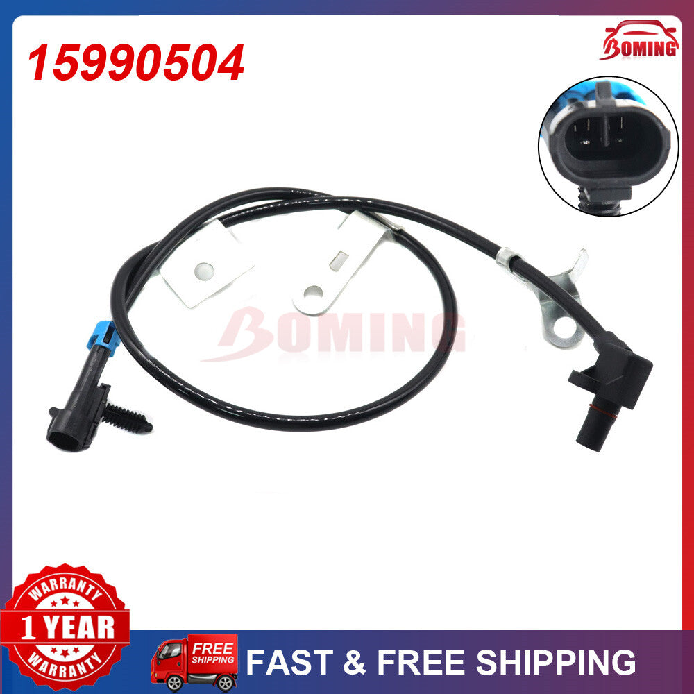 Black Front Right ABS Wheel Speed Sensor 15990504 for Chevrolet for GMC K2500 K3500