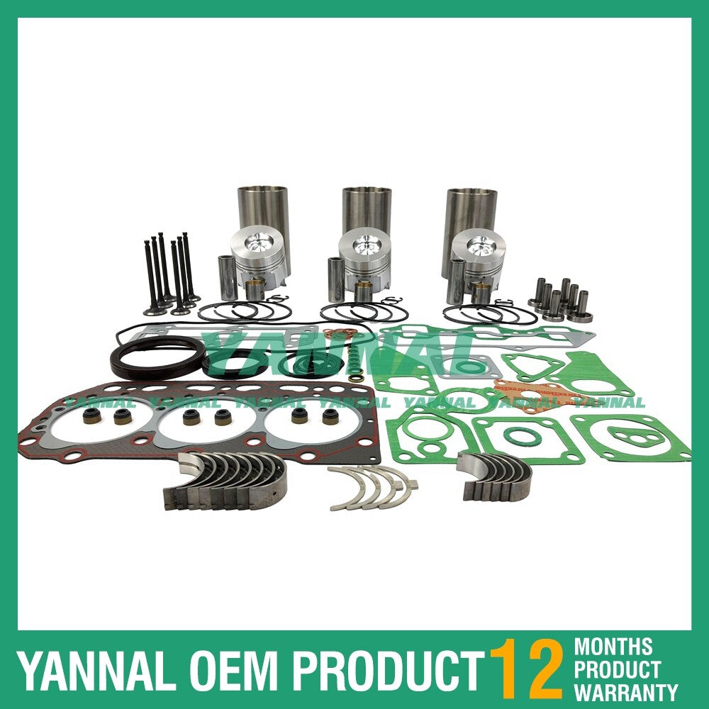 new 3D84-2 Overhaul and Reconstruction Kit with Gaskets for Komatsu Diesel Engines