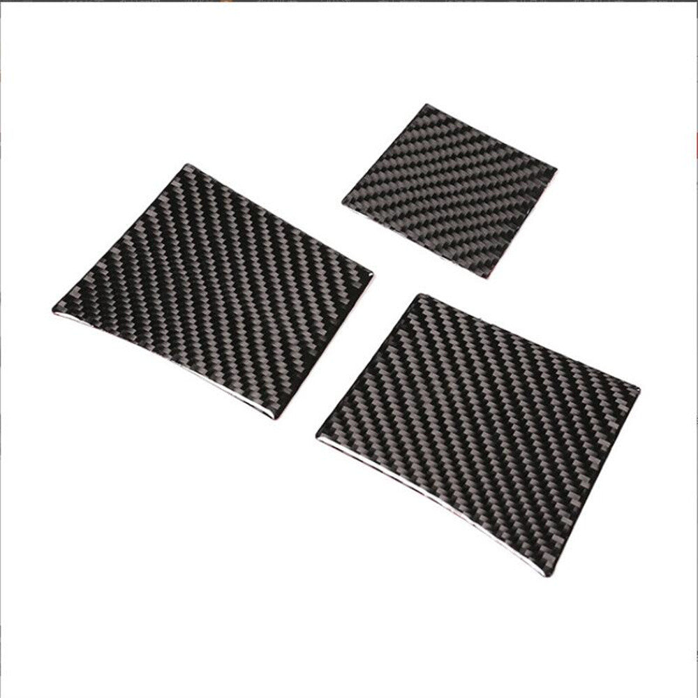 Carbon Fiber Instrument Dashboard Mat Panel Trim for T@yota Highlander 2009-2013