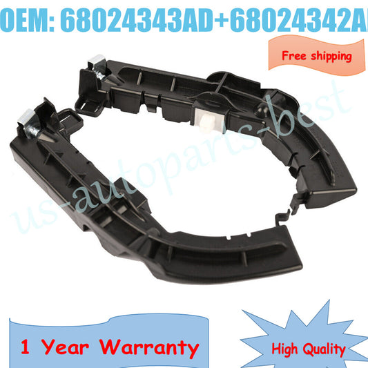 Front Right Left side fascia Bumper Bracket for Dodge for Challenger 2008-2021