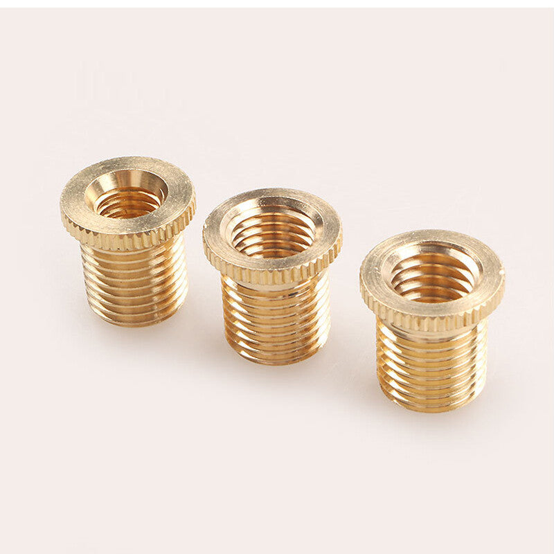 3Pcs Gear Shift Knob Thread Adapter M8x1.25 M10x1.25M10x1.5 Nut Insert Kit