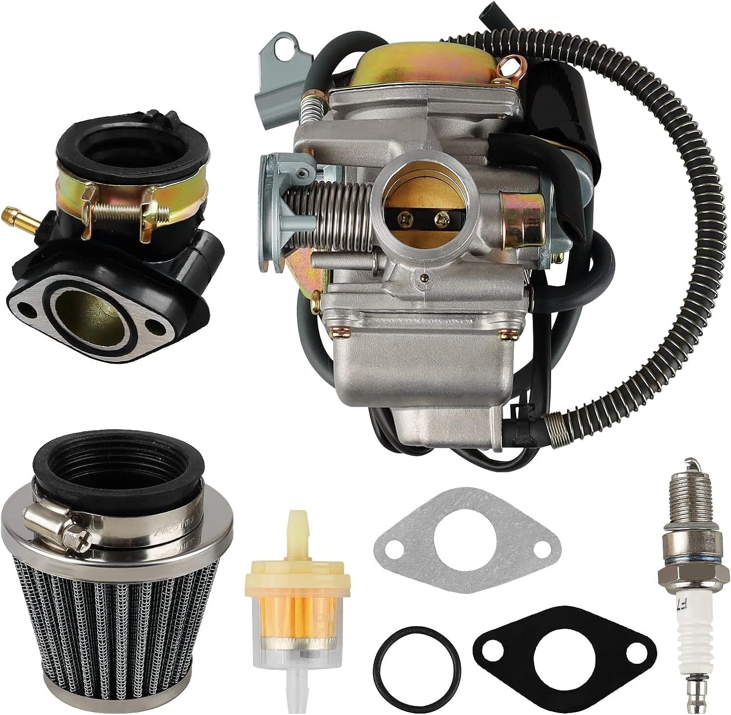 Carburetor for GY6 125cc-150cc,152QMI,152QMJ,157QMI,157QMJ engines ATV Quad Bike