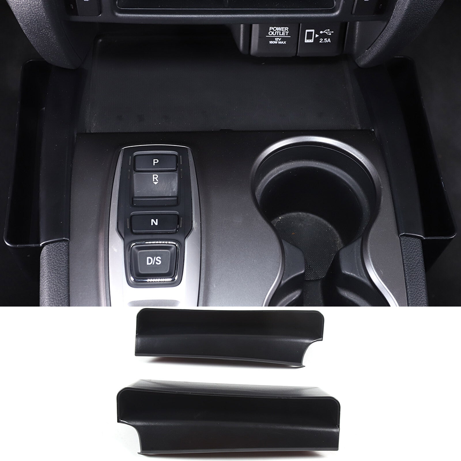 4-Piece Silver Stainless Steel Inner Door Speaker Cover Trim for Corvette C7 2014-2019