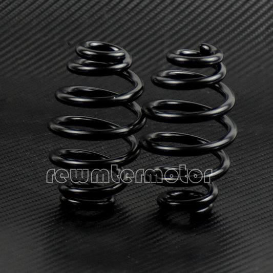 Black 3 Solo for Seat Springs Fit For Chopper Bobber Softail Cafe Racer 1 Pair