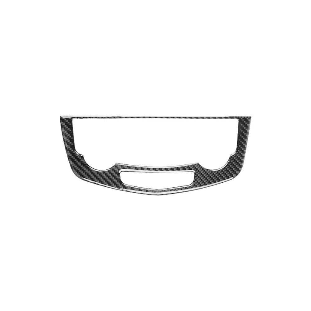 Carbon Fiber Digital Climate Control Cover Trim for Nissan Rogue 2014-2016